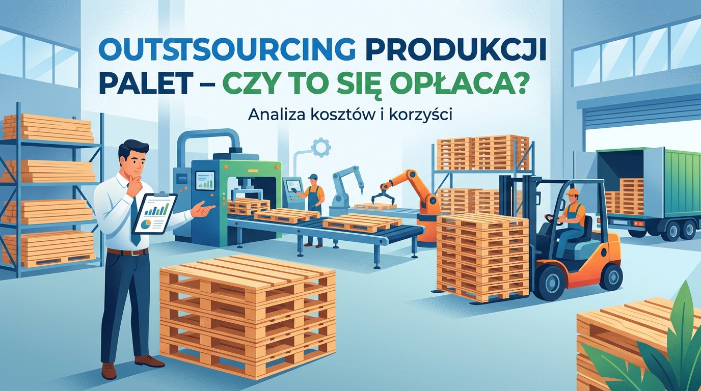 Outsourcing produkcji palet – czy to się opłaca?